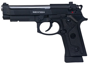 фото детально kjw пистолет beretta m9 ia, co2, хром (ia.co2 cp314) интернет-магазин "Планета страйкбола"