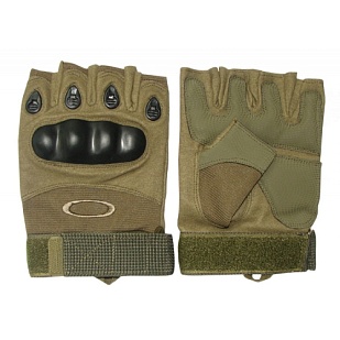 детальное фото Перчатки полпальца олива XL (ws20023g) интернет-магазин "Планета страйкбола"
