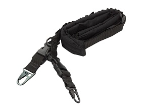 детальное фото Ремень оружейный двухточечный Strike Гарпия быстросброс, черный интернет-магазин "Планета страйкбола"