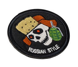 Нашивка Strike "Russian Style", 70 мм