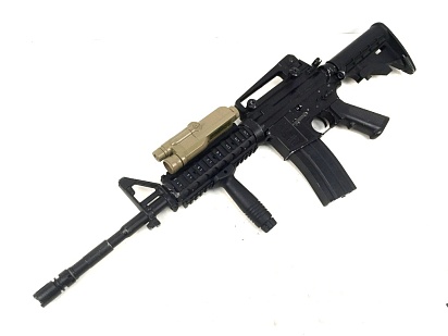 Автомат G&G M4A1 RIS, 130 м/с, бокс для АКБ AN/PEQ 16 (Б/У)