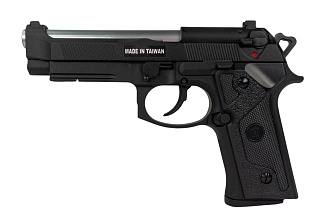 фото детально kjw пистолет beretta m9 ia, greengas, черный (ia.bk) интернет-магазин "Планета страйкбола"