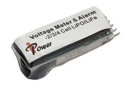 Тестер индикатор напряжения для LiPo / Li-Fe аккумуляторов