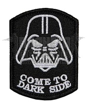 детальное фото Нашивка Zlo "Come to dark side" интернет-магазин "Планета страйкбола"