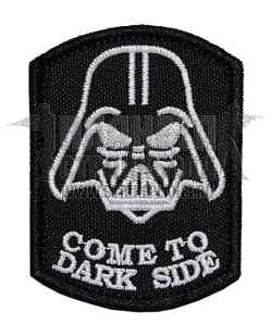 детальное фото Нашивка Zlo "Come to dark side" интернет-магазин "Планета страйкбола"