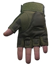 Перчатки Major Half полпальца олива M (mjr-u-hk-m)