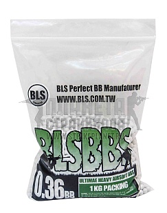детальное фото для раздела Шары BLS 0.36г. 2700шт. (bls-1kg-p36) интернет-магазин "Планета страйкбола»