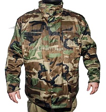 mil-tec куртка зимняя us m-65, размер xxxl, woodland