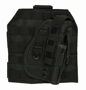 детальное фото Кобура на платформе набедренная M.O.L.L.E. черный (gb-10-bk) интернет-магазин "Планета страйкбола"