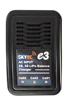 Зарядное устройство SkyRc E3 для LiPo 2S/3S, 220в на запчасти (Уценка)
