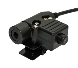 Кнопка для рации Kingrin U94 PTT под Midland (HD-PTT-U94-ML-BK)