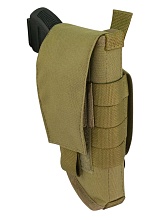 детальное фото Кобура для пистолета Strike универсальная правая, койот кордура интернет-магазин "Планета страйкбола"