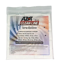 патчи azot clean line 40мм*40мм (уп.500 шт)