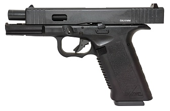 Пистолет KWC Glock 17 CO2 черный