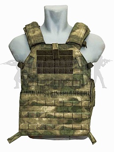 детальное фото Плитоносец ССО Панцирь большой A-TACS FG Camo интернет-магазин "Планета страйкбола"