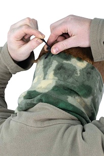 Баф Strike с утяжкой, укороченный, флис 220, A-TACS Camo