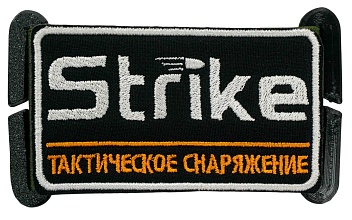 Патч панель стропа Strike 50х70 мм липучка велкро на MOLLE для нашивок / шевронов, олива