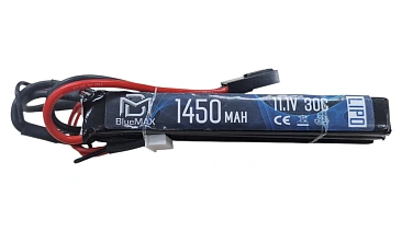 детальное фото для раздела Аккумулятор BlueMax Li-Po 11.1В 1450мАч, 30C, 3 лепестка (Б/У) интернет-магазин "Планета страйкбола»