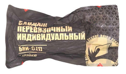 детальное фото Индивидуальный перевязочный пакет (ИПП / Бандаж) Rhino Rescue израильский, 8 дюйма интернет-магазин "Планета страйкбола"