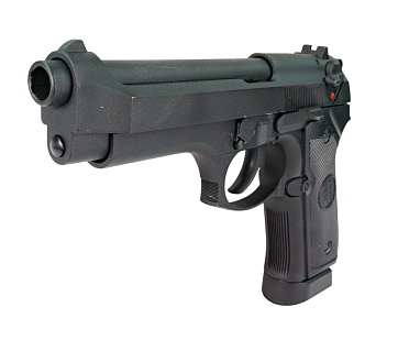 KJW Пистолет Beretta M9, CO2 (cp305), травит (уценка)