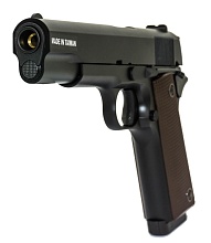 Пистолет KJW COLT M1911A1 GBB, CO2, черный (1911.CO2II)