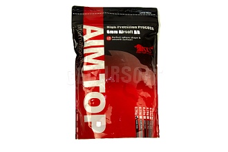 Шары AimTop 0.20г. 2000шт. Precision трассерные зеленые (BB-20G20)