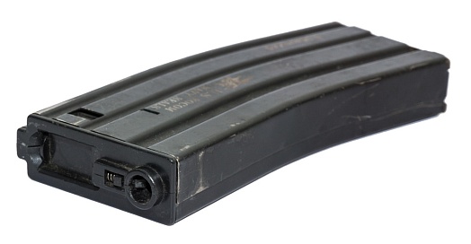 Магазин бункерный для M4 / M16 металл, черный (Б/У)