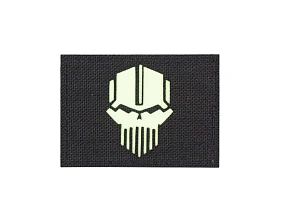 детальное фото Нашивка Strike "Warhammer 40000 Железные воины / Iron warriors", 80х50 мм, черный, лазерная резка интернет-магазин "Планета страйкбола"