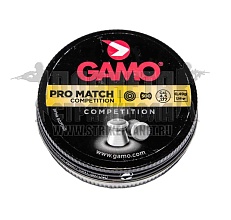 пули для пневматики gamo pro match 4.5мм 500шт