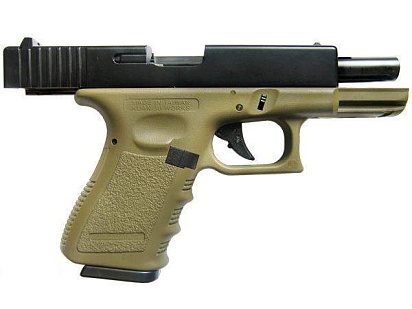 KJW Пистолет Glock 32C, олива (GGB-9906SM-OD)
