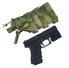 Кобура для пистолета c ЛЦУ/фонарем Strike правая, атакс кордура