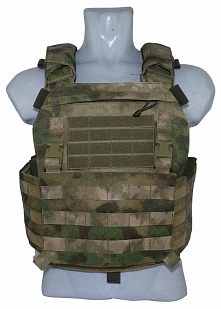 Плитоносец Strike под плиты Гранит 3 размера, кордура 1050D, A-TACS Camo