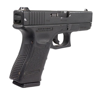 Пистолет WE Glock 19 Gen.3, greengas (Б/У)