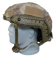 детальное фото Чехол на шлем FAST MH и PJ-типа Kingrin A-TACS Camo (co-04-at) интернет-магазин "Планета страйкбола"