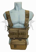 детальное фото Нагрудник Emerson Micro Fight Chassis MK3 coyote brown (EM2961CB) интернет-магазин "Планета страйкбола"