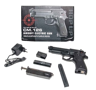 Пистолет Cyma Beretta M92, электро (cm126)
