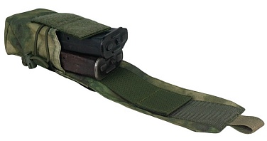 Подсумок Strike под 2 магазина АК с клапаном, атакс кордура