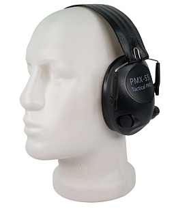 Наушники активные PMX-55 Tactical PRO, черный