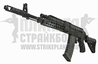 Автомат G&G АК-105 (RK-74E), 98-128 м/с, нестабильный выхлоп (Б/У)