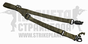 детальное фото Ремень комбинированный T&D MS2 олива (td95045) интернет-магазин "Планета страйкбола"