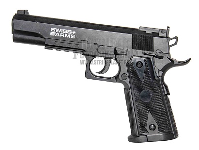 пистолет пневматический swiss arms p1911 match co2 4.5мм