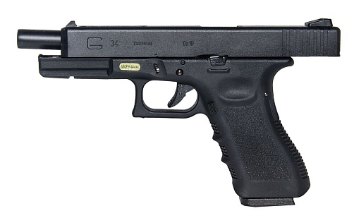 Пистолет WE Glock 34 gen.3, greengas (28125)
