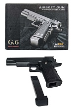 Galaxy Пистолет Colt Hi Capa 5.1, спринг (g6)