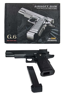 Galaxy Пистолет Colt Hi Capa 5.1, спринг (g6)