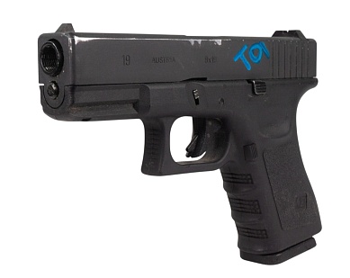 Пистолет WE Glock 19 Gen.3, greengas (Б/У)