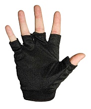 Перчатки полпальца черные XL (ws27351b xl)