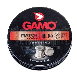 пули для пневматики gamo match 4.5мм 500шт