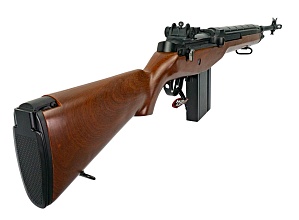 Винтовка Cyma M14 пластик под дерево (cm032), 110 м/с, комплект (Б/У)