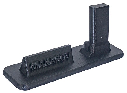 Подставка Strike для пистолета Макарова ПМ черная, 3D печать пластик