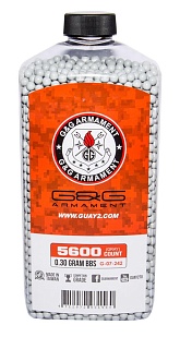 детальное фото для раздела Шары G&G 0.30г. 5600шт. Perfect серые (g-07-242) интернет-магазин "Планета страйкбола»